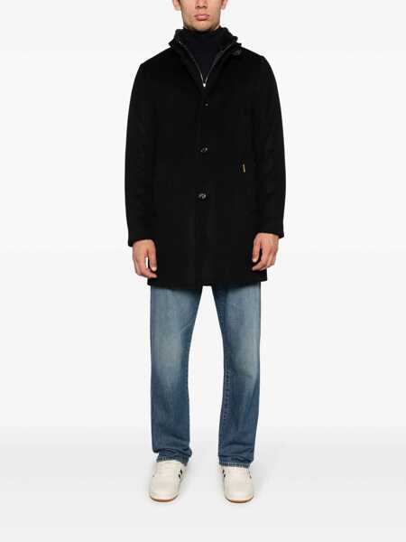 Paltoane Moorer BOND-FUR-LE JACKET Blue Barbati (BM 15426550) 2