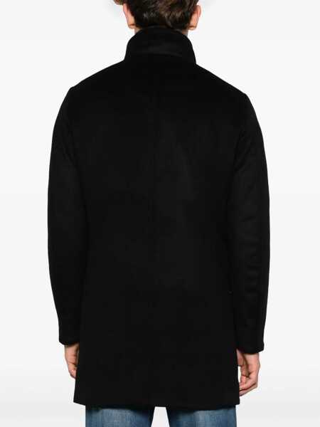 Paltoane Moorer BOND-FUR-LE JACKET Blue Barbati (BM 15426550) 4