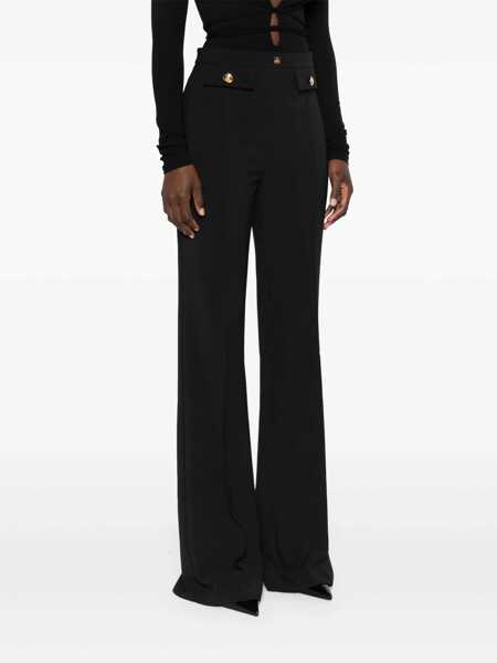 Pantaloni Elisabetta Franchi TROUSERS Black   Femei (BM 15426565) 3
