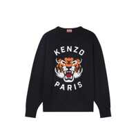 Pulovere Kenzo `Lucky Tiger` Embroidered Sweatshirt Femei