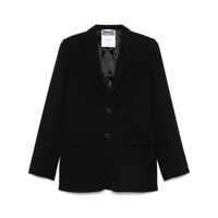 Sacouri Moschino Single-Breasted Martingale Blazer Femei