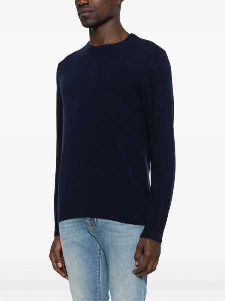 Pulovere Daniele Fiesoli Daniele Fiesoli Navy Blue Sweater BLUE Barbati (BM 15429097) 3