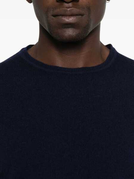 Pulovere Daniele Fiesoli Daniele Fiesoli Navy Blue Sweater BLUE Barbati (BM 15429097) 5