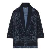 Cardigane Alanui Bandana-Pattern Cashmere Cardigan Femei