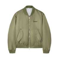 Bomber jacket Off-White Logo-Embroidered Bomber Jacket Barbati