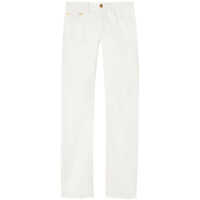Blugi Palm Angels Monogram Straight-Leg Jeans Femei