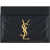 Saint Laurent Lambskin Card Holder BLACK