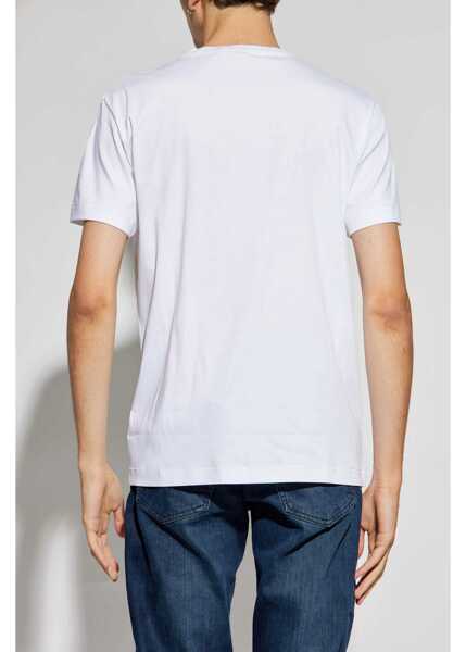 Tricouri Diesel T-Shirt WHITE Barbati (BM 15435460) 4