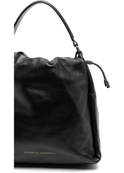 Genti de umar Brunello Cucinelli Shoulder Bag NERO Femei (BM 15435520) 4