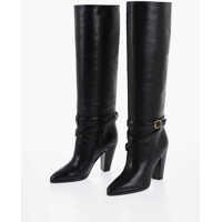 Cizme lungi Knee-Length Wilters Leather Boots With Ankle Strap 10Cm Femei