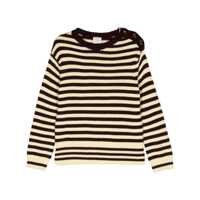 Pulovere Alysi Wool Blend Striped Sweater Femei