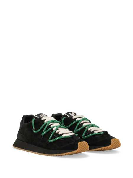 Sneakers Dolce & Gabbana Dolce & Gabbana Dg Runner Suede Sneakers Black Barbati (BM 15441718) 2