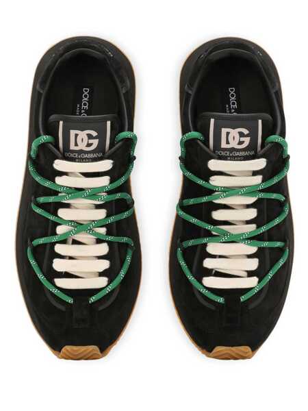 Sneakers Dolce & Gabbana Dolce & Gabbana Dg Runner Suede Sneakers Black Barbati (BM 15441718) 4