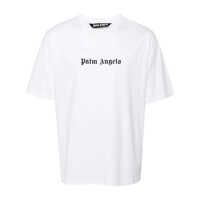 Tricouri Palm Angels Logo-Print T-Shirt Barbati