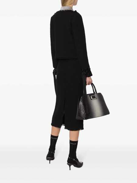 Fuste Alberta Ferretti Knitted skirt Gray Femei (BM 15444964) 3