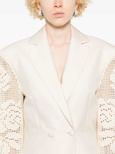 Sacouri Magda Butrym Magda Butrym Blazer Beige Femei (BM 15446218) 5