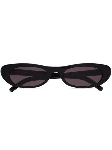 Ochelari de soare Saint Laurent Saint Laurent Sl 557 Shade Sunglasses Black Femei (BM 15446461) 1