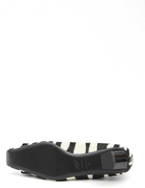 Pantofi cu toc Roger Vivier Belle Vivier Pony Pumps WHITE Femei (BM 15448324) 5