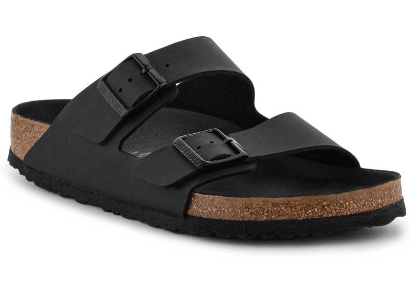 Saboti Birkenstock Arizona Triples Black Black Barbati (BM 15448417) 1