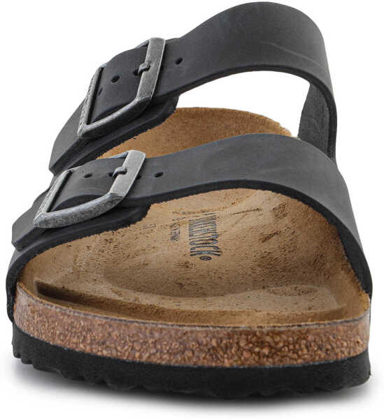 Slapi Birkenstock Arizona Black Black Barbati (BM 15448435) 2