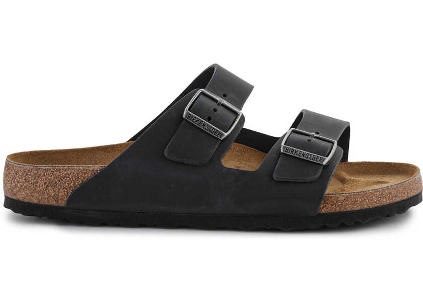 Slapi Birkenstock Arizona Black Black Barbati (BM 15448435) 6