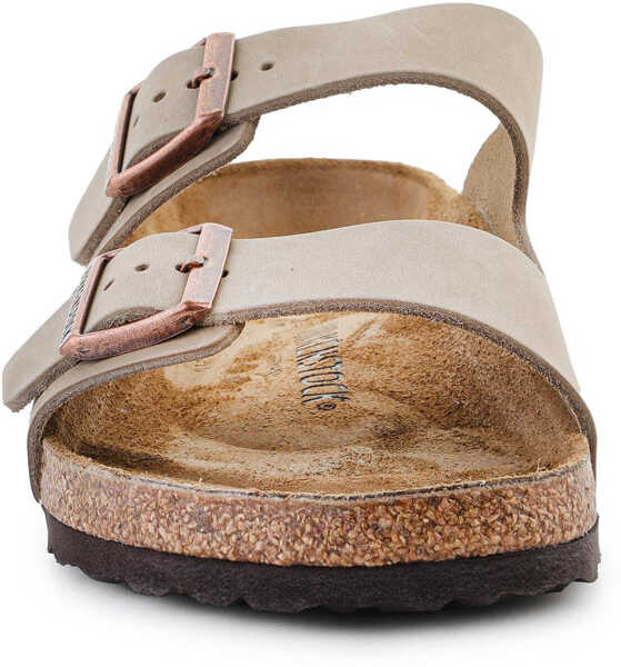 Saboti Birkenstock Arizona Tabacco Brown 0352201 Beige/Khaki Barbati (BM 15448438) 2