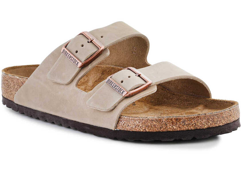Saboti Birkenstock Arizona Tabacco Brown 0352201 Beige/Khaki Barbati (BM 15448438) 1