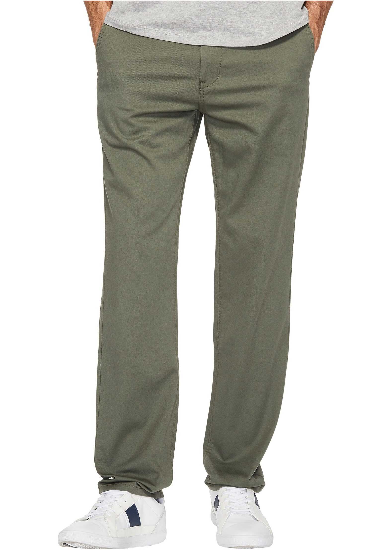 Pantalon Levi's® Mens Straight Chino Foxtrot Green/Stretch Twill