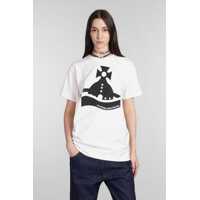 Tricouri Vivienne Westwood Sunken Orb T-Shirt Femei