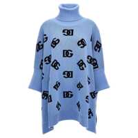 Geci Dolce & Gabbana Jacquard Logo Poncho Femei
