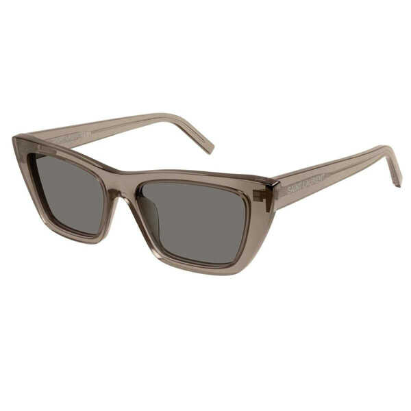 Ochelari de soare Saint Laurent Saint Laurent Eyewear Sunglasses BROWN Femei (BM 15463177) 2