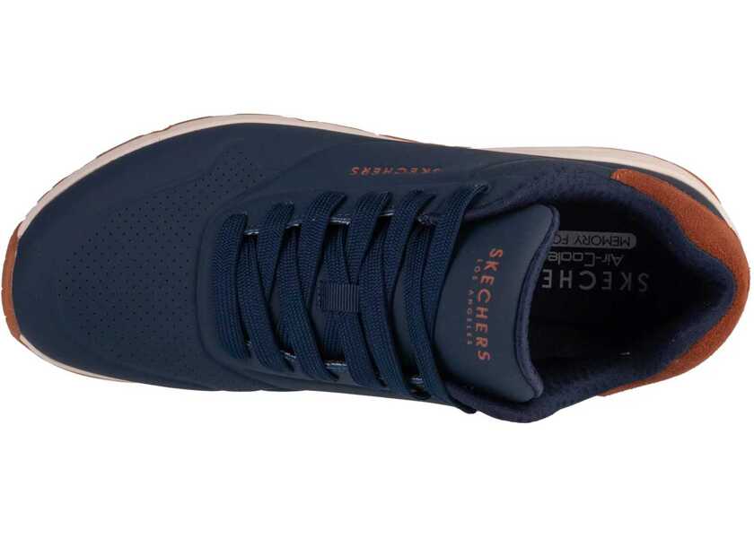 Sneakers SKECHERS Uno - Suited On Air Navy Barbati (BM 15465427) 3