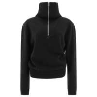 Pulovere Courrèges "Trucker" Half-Zip Sweater Femei