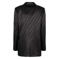 Sacouri Fendi Dama - Sacouri Fendi Fendi Silk Double-Breast Blazer Black Femei (BM 15474340) - B-mall.ro