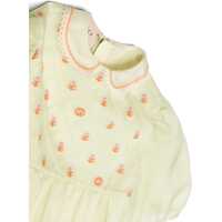 Imbracaminte Gucci pentru Fete - Rochii Gucci Silk Dress With Flowers Embroidery Green Fete (BM 15484309) - B-mall.ro