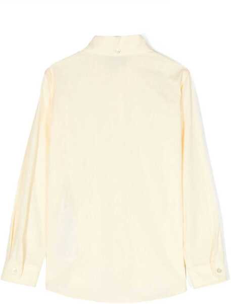 Camasi Gucci Cotton Button-Down Shirt Yellow Baieti (BM 15484315) 2
