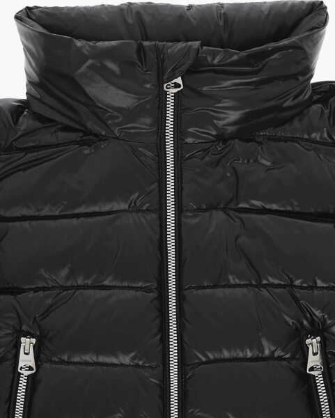 Geci de iarna Mackage Quilted Billy Down Jacket With Extractable Hood Black Baieti (BM 15484354) 4