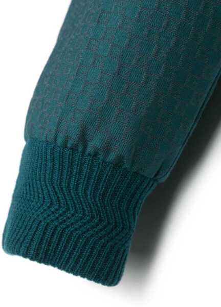 Pantaloni casual Gucci All-Over Monogram Casual Pants Green Baieti (BM 15484618) 3