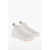 Bottega Veneta Canvas Vulcan High-Top Sneakers With Rubberized Toe White