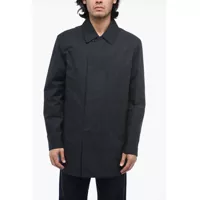 Camasi casual Long Overshirt With Hidden Placket Barbati