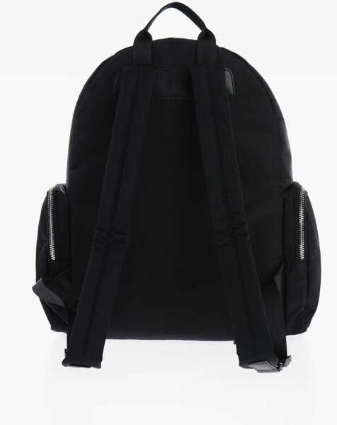 Rucsacuri DSQUARED2 Nylon Backpack With Contrast Logo Black Baieti (BM 15484651) 3