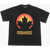 DSQUARED2 Cotton Crewneck T-Shirt With Print Black