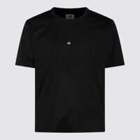 Tricouri Polo C.P. Company Black Cotton T-Shirt Barbati