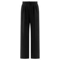 Pantaloni casual Max Mara "Verbano" Stretch Wool Slim Trousers Femei