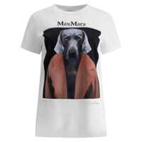 Tricouri Max Mara Printed Jersey T-Shirt Femei