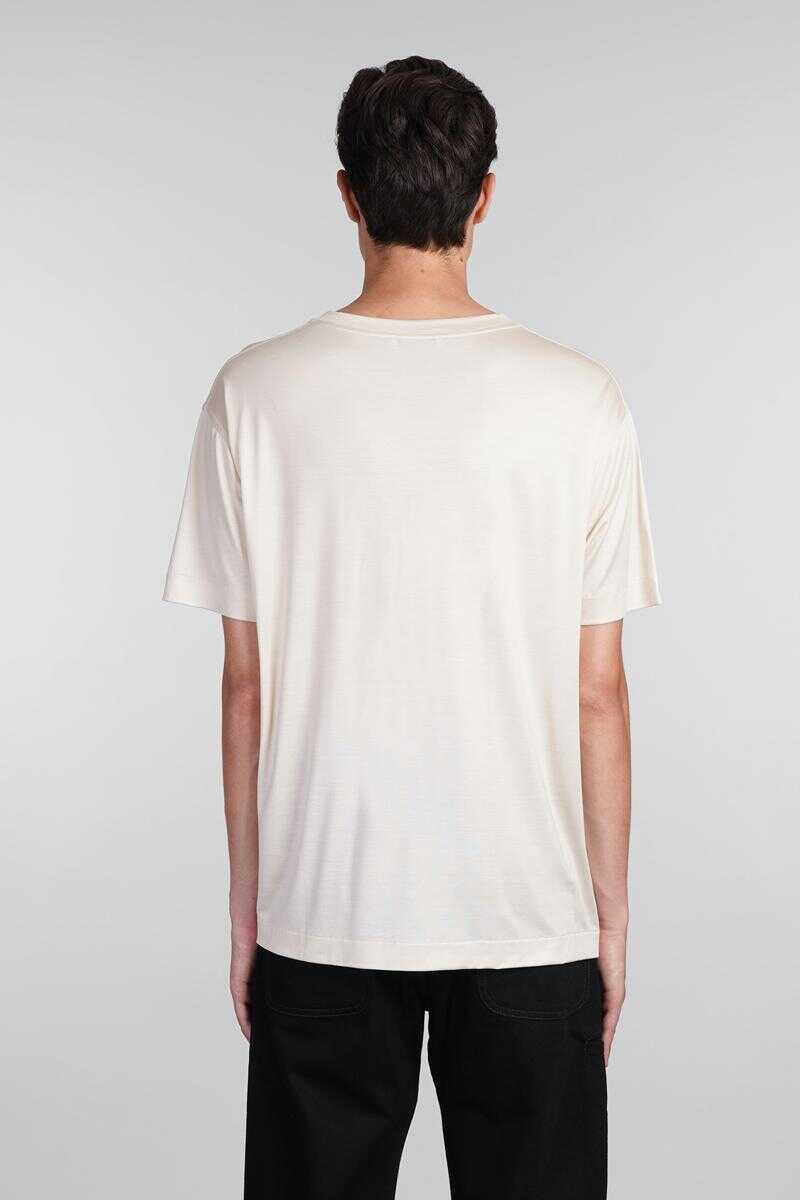 Tricouri LEMAIRE Lemaire T-Shirt Beige Barbati (BM 15486226) 3