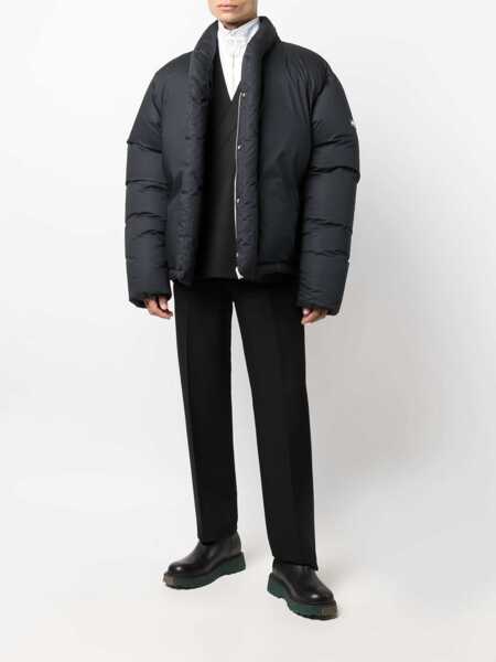 Geci de iarna AMBUSH Oversized Kimono Down Jacket With Cuffs Black Barbati (BM 15492010) 2