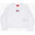 Diesel Red Tag Long Sleeved Tnesa Crew-Neck T-Shirt White