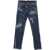 DSQUARED2 Vintage Effect Cool Guy Jeans With Visible Stiching Blue