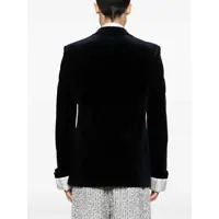 Sacouri Gucci pentru Barbati - Sacouri Gucci Velvet Blazer With Contrasting Cuffs Blue Barbati (BM 15492931) - B-mall.ro